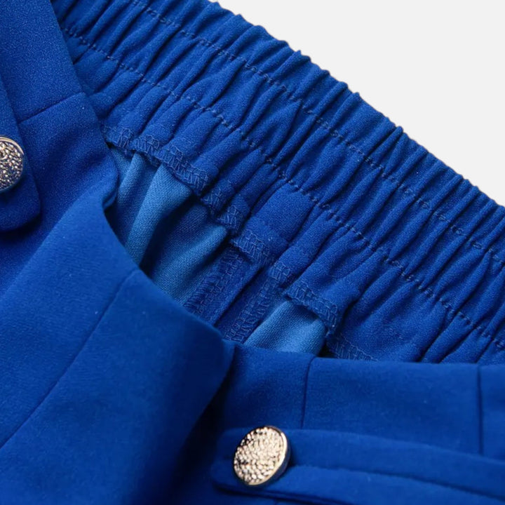 Elegante Weitbein High-Waist Damen Hose