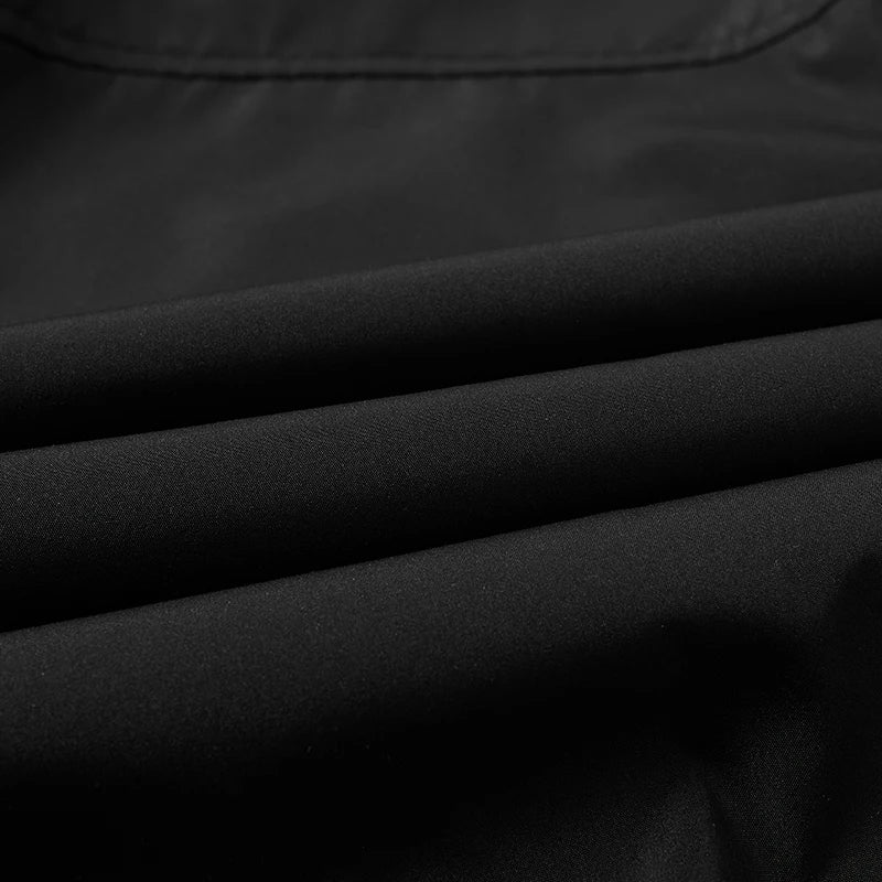 Warme Fleece Winterjacke Herren - Gefütterte Stehkragen Jacke mit Reißverschluss