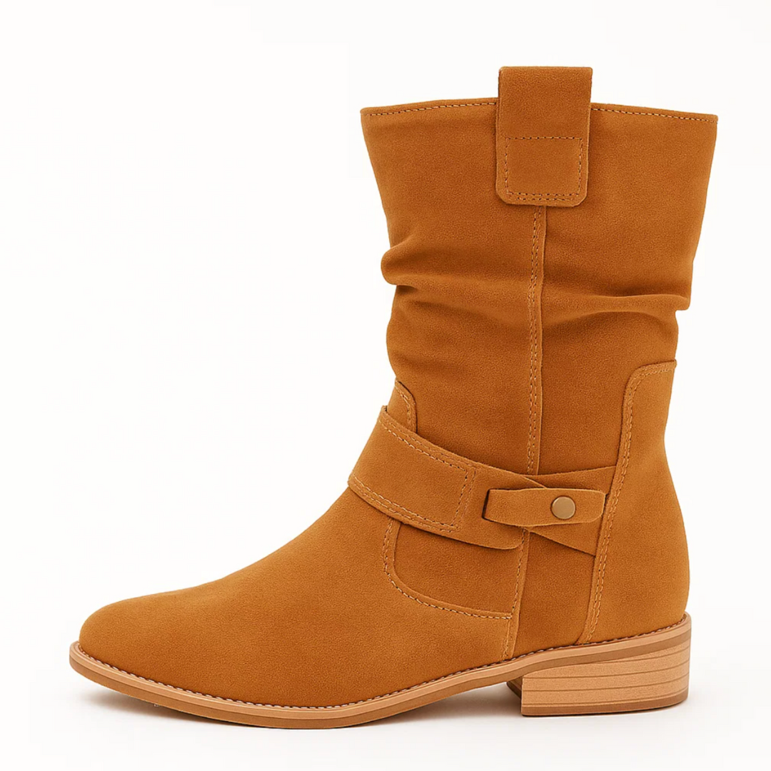 Elegante Wildleder Stiefeletten für Damen