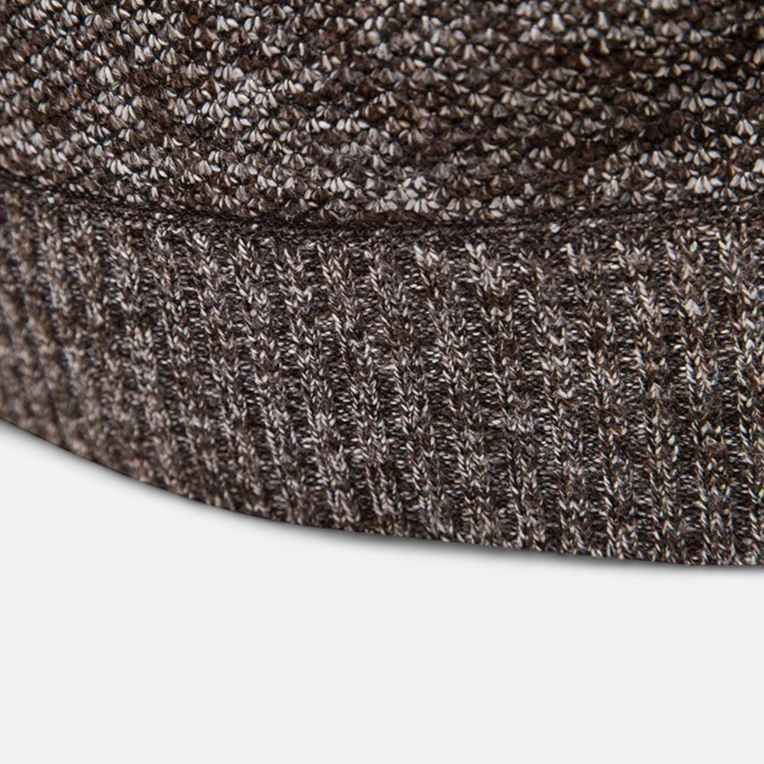 Dicker Gestrickter Rollkragenpullover für Herren