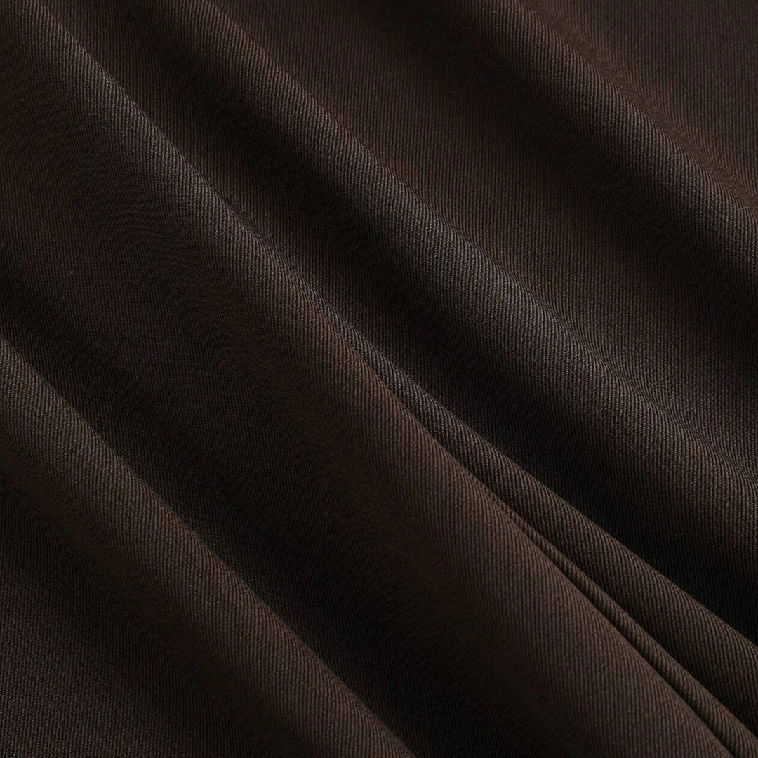 Elegante Jacquard-Plissee Damen Weite Hose