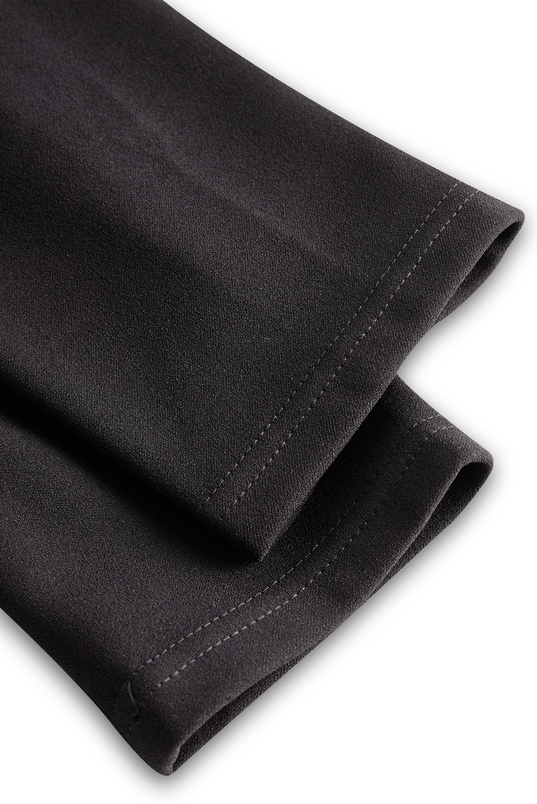 Elegantes Damen Etuikleid mit Gürtel - Schwarzes Bleistiftkleid mit Dreiviertelarm