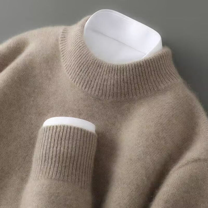 Klassischer Kaschmir Damen Pullover