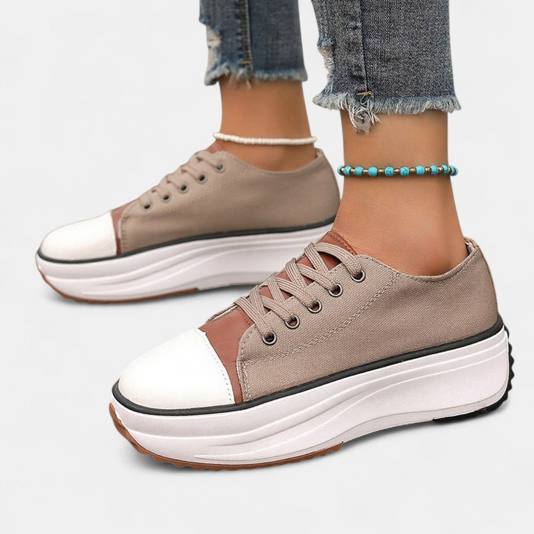 Damen Platform Sneakers mit EVA-Dämpfung