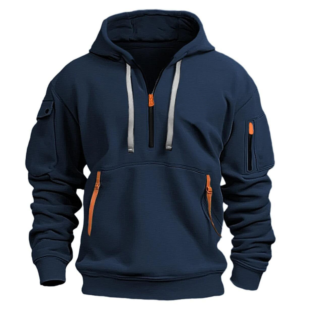 Funktionaler Outdoor Herren Hoodie für jedes Abenteuer