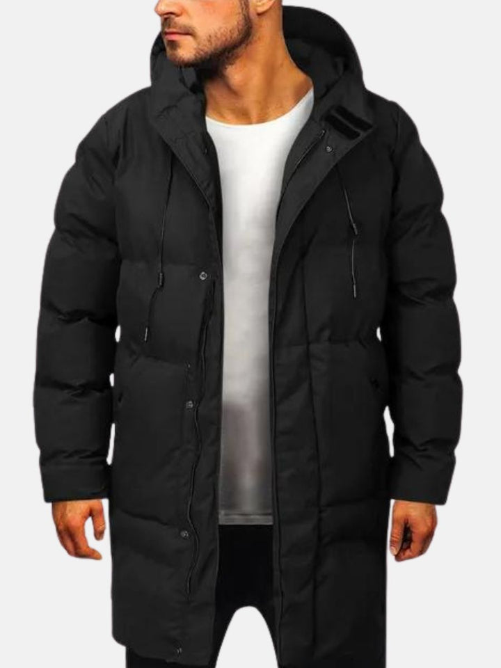 Warme Herren Parka-Jacke mit Wattierung - Winterjacke für Outdoor