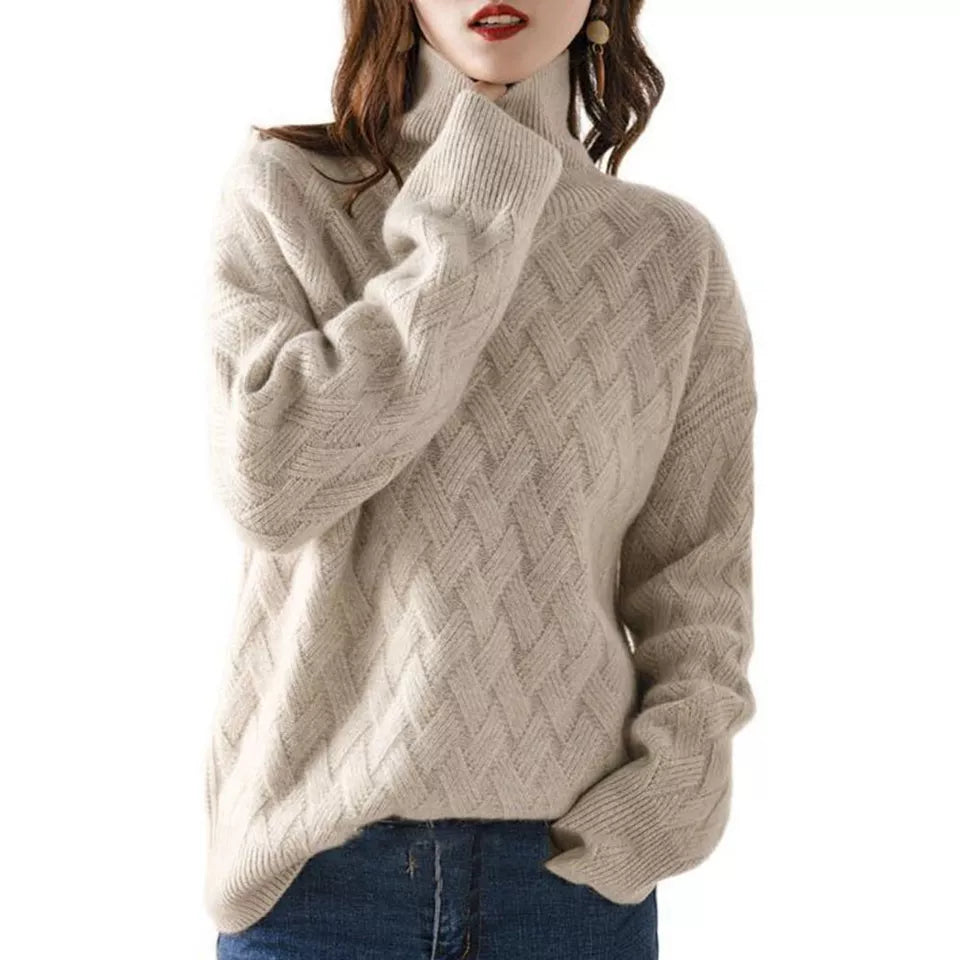 Luxuriöser Kaschmir Damen Pullover - Zeitlose Eleganz