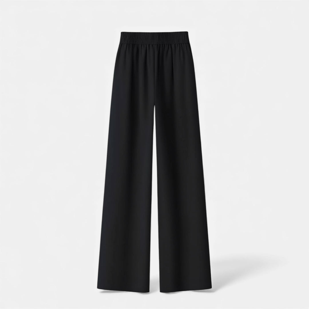Elegante Weitbein High-Waist Damen Hose