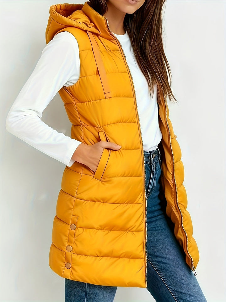 Leichte Kapuzen-Jacke Damen mit Taschen