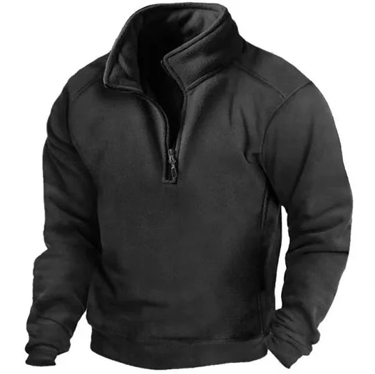 Winddichter Warmer Herren Winterpullover