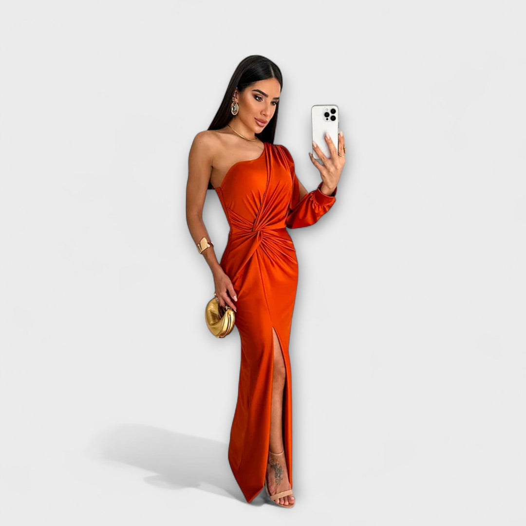 Elegantes Damen Kleid mit Rundhalsausschnitt - Zeitlos und Vielseitig