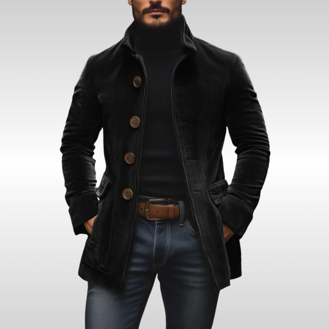 Elegante Cord Jacke für Herren