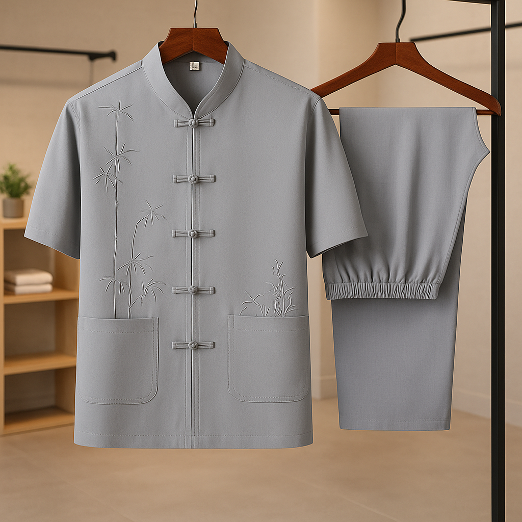 Elegantes Herren Seiden Set