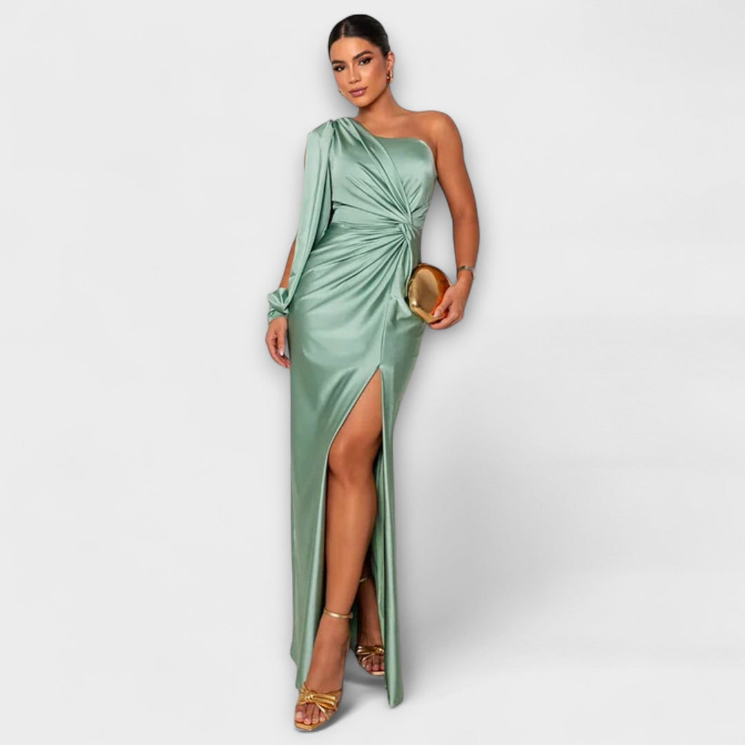 Elegantes Damen Kleid mit Rundhalsausschnitt - Zeitlos und Vielseitig