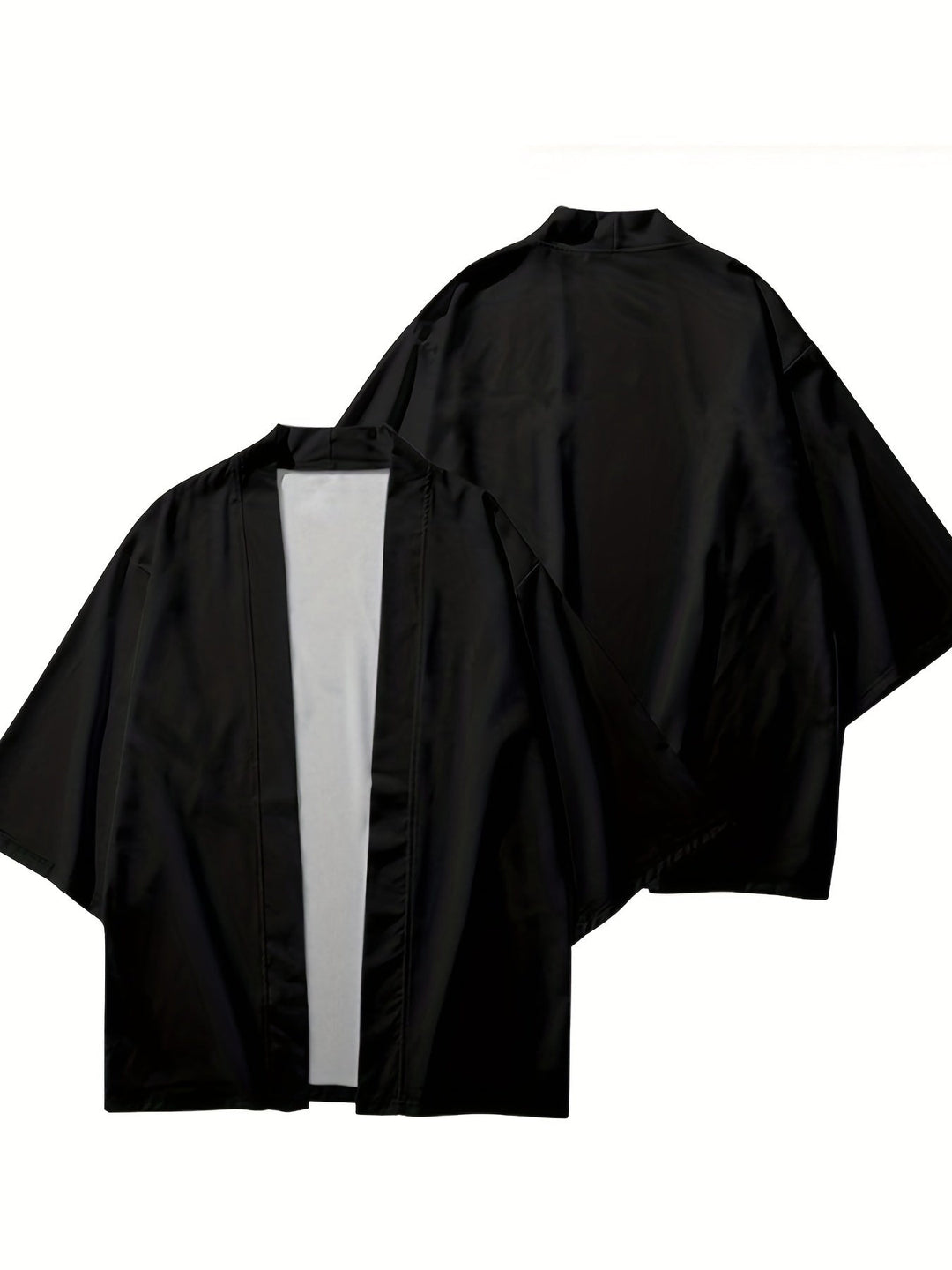 Traditioneller Herren Kimono im japanischen Stil - Elegante offene Jacke