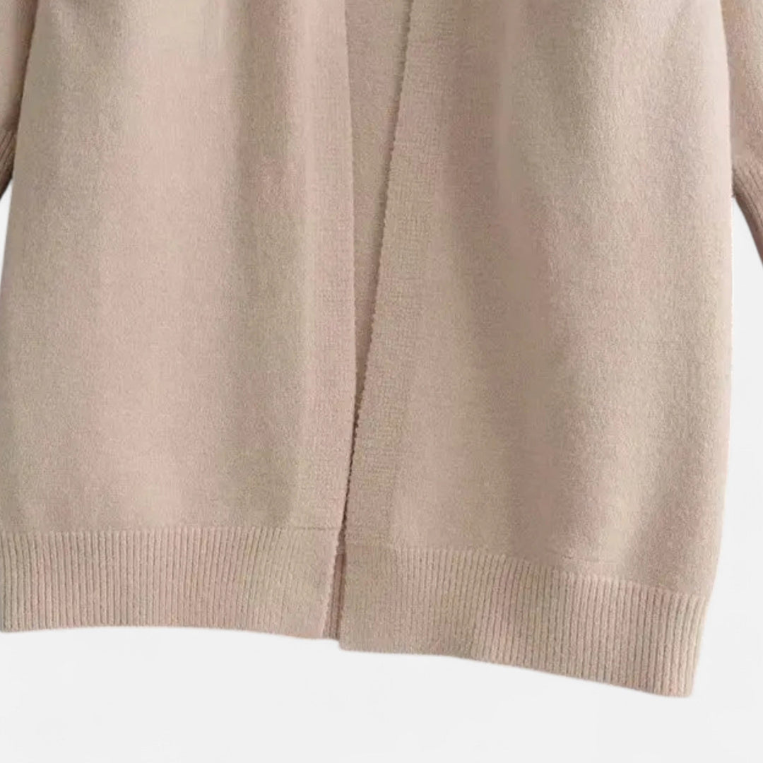 Dicker Strick Cardigan für Damen