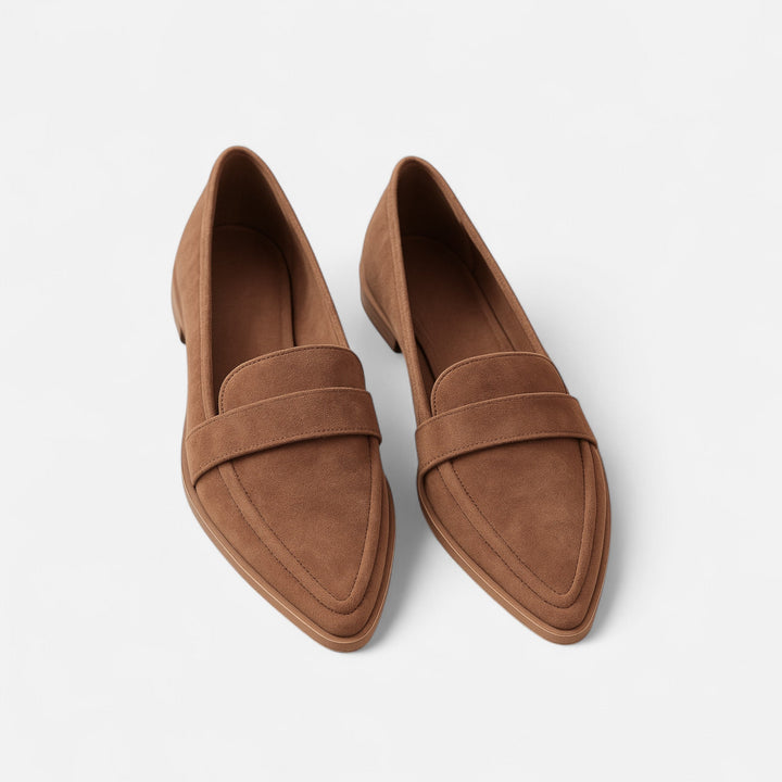 Elegante Retro Spitz Slipper für Damen