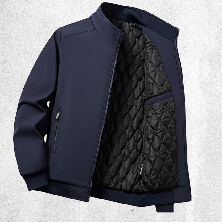 Herren Gesteppte Softshell-Jacke - Leicht, Warm und Wetterfest für den Alltag