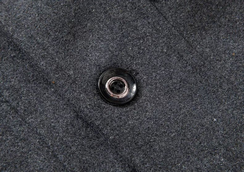 Zweiteiliger gefütterter Herren Wintermantel