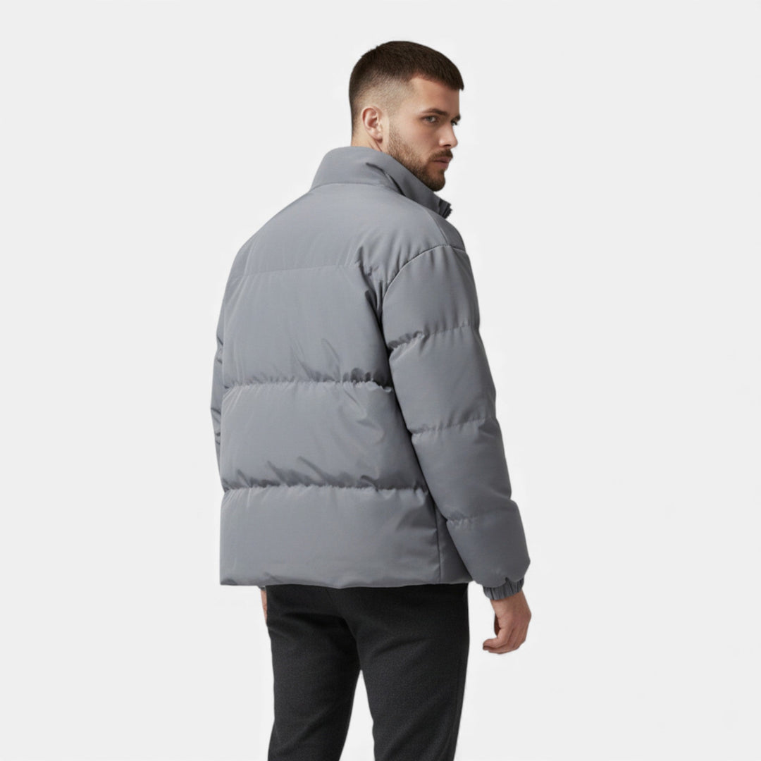 Warme Gesteppte Herren Pufferjacke