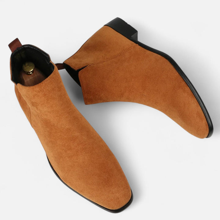 Elegante quadratische Chelsea Boots Herren