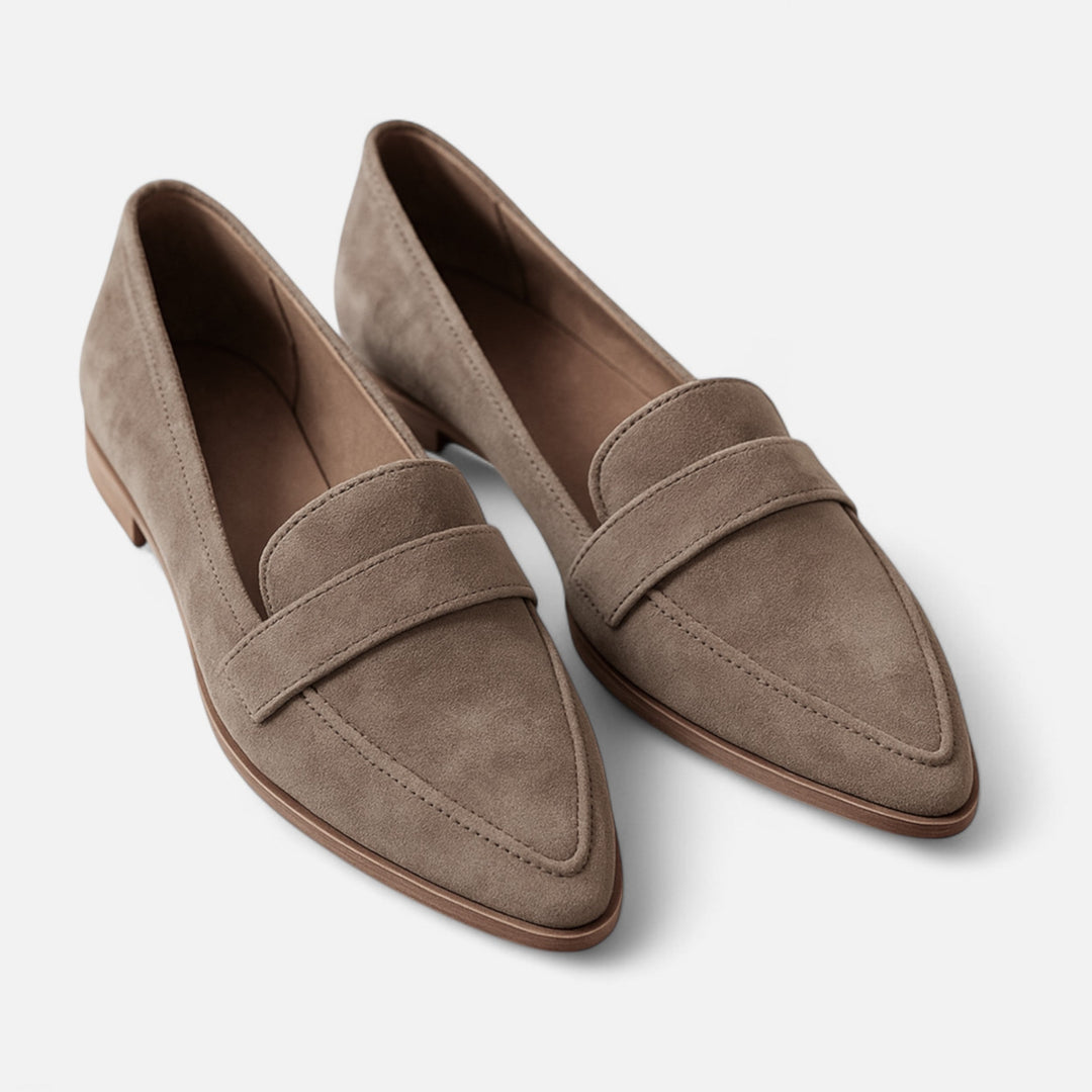 Elegante Retro Spitz Slipper für Damen