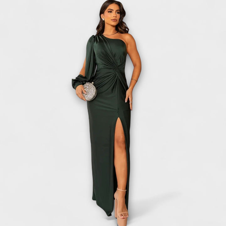 Elegantes Damen Kleid mit Rundhalsausschnitt - Zeitlos und Vielseitig