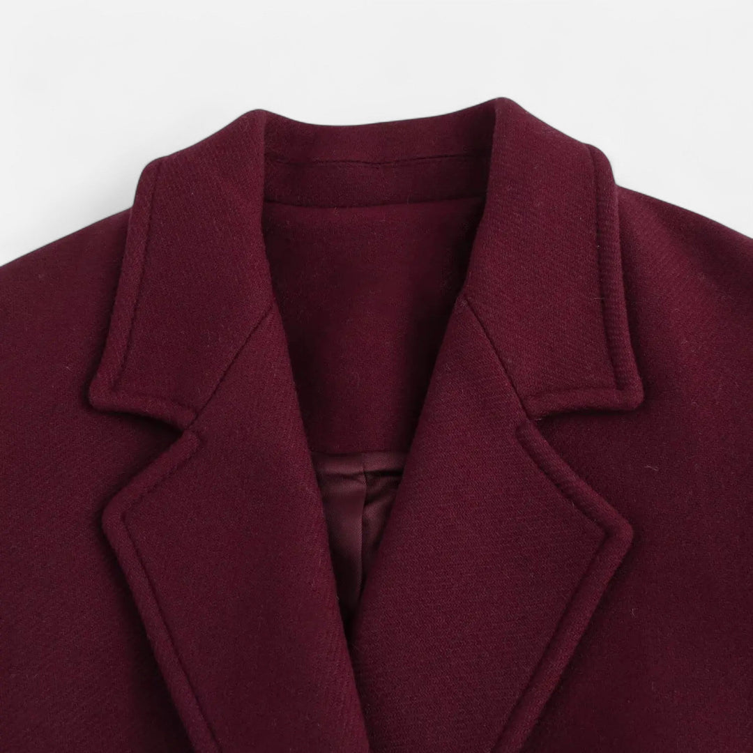 Eleganter zweireihiger Trenchcoat für Damen