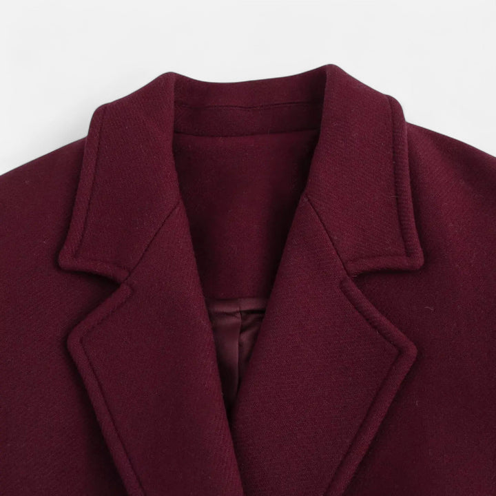 Eleganter zweireihiger Trenchcoat für Damen