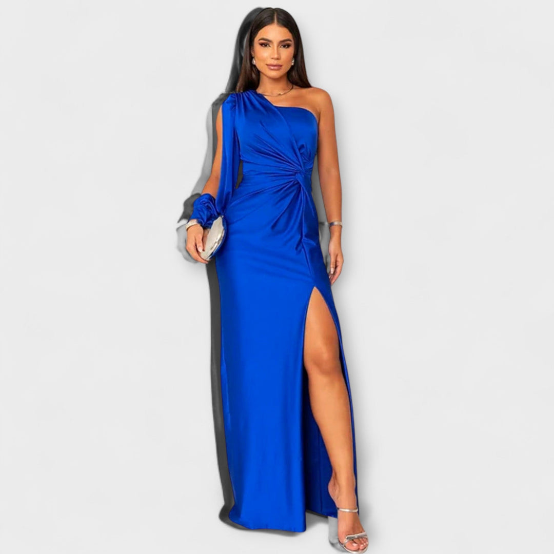 Elegantes Damen Kleid mit Rundhalsausschnitt - Zeitlos und Vielseitig