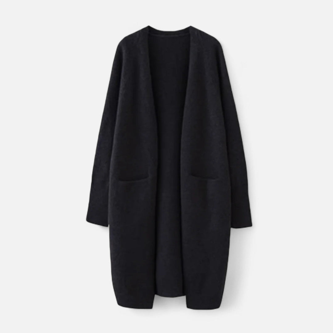 Dicker Strick Cardigan für Damen