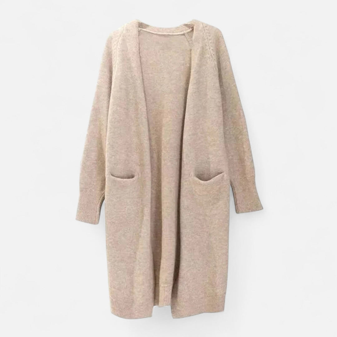 Dicker Strick Cardigan für Damen