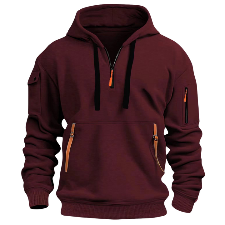 Funktionaler Outdoor Herren Hoodie für jedes Abenteuer