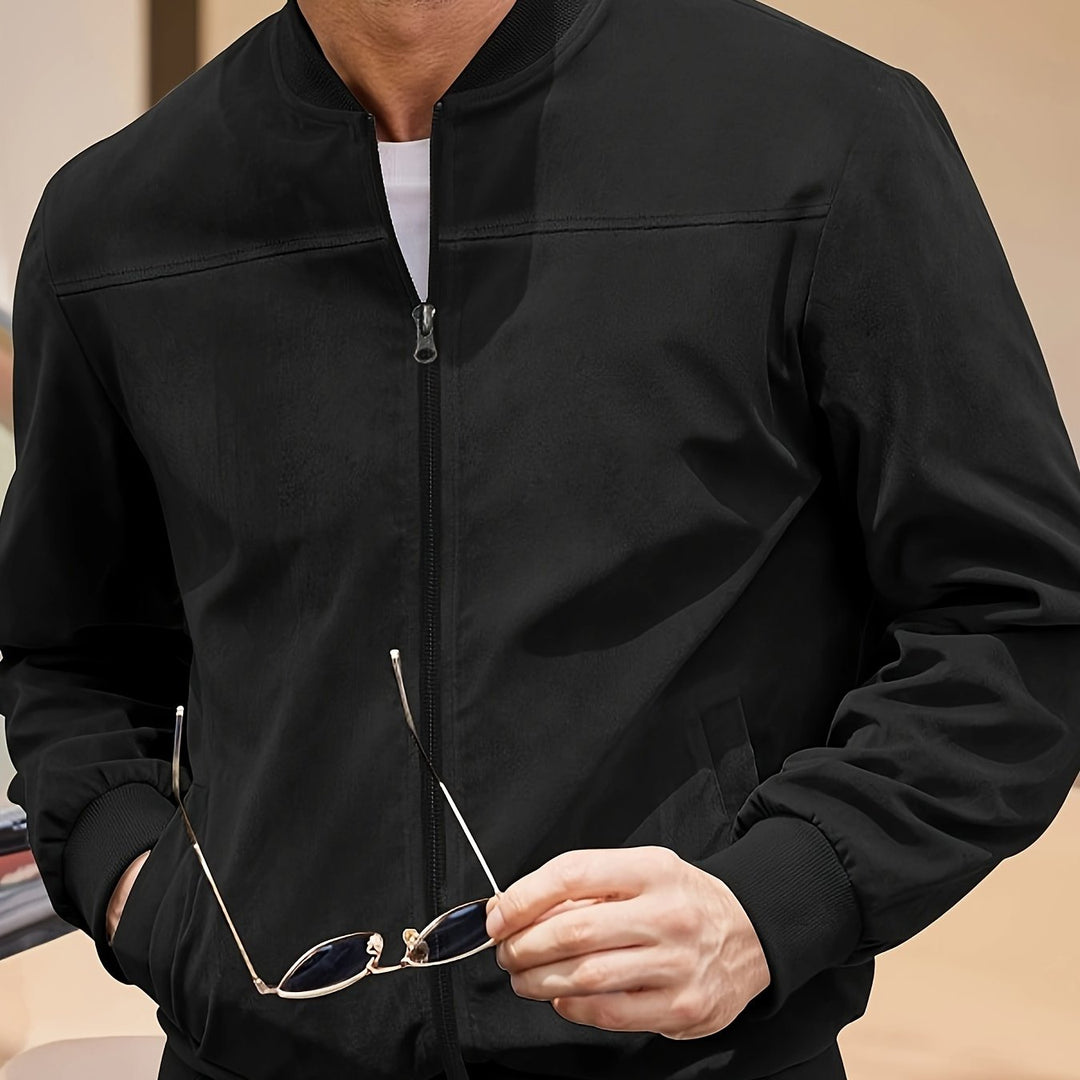 Vintage Wildleder-Optik Herren Jacke