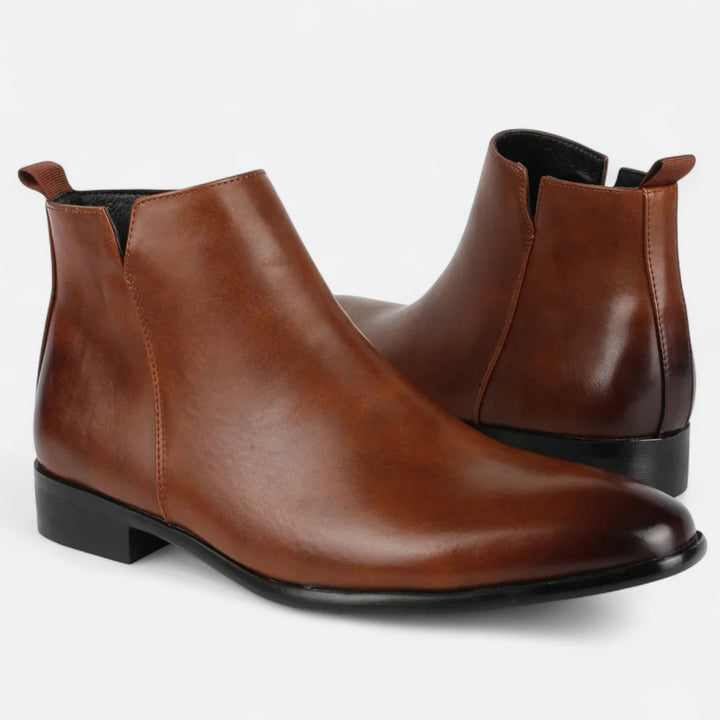 Elegante quadratische Chelsea Boots Herren