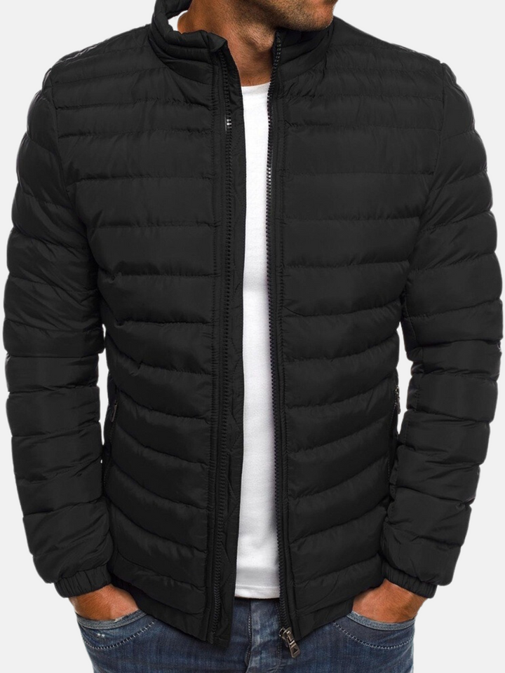 Elegante Herren Steppjacke - Warm gefütterte Winterjacke mit zeitlosem Design