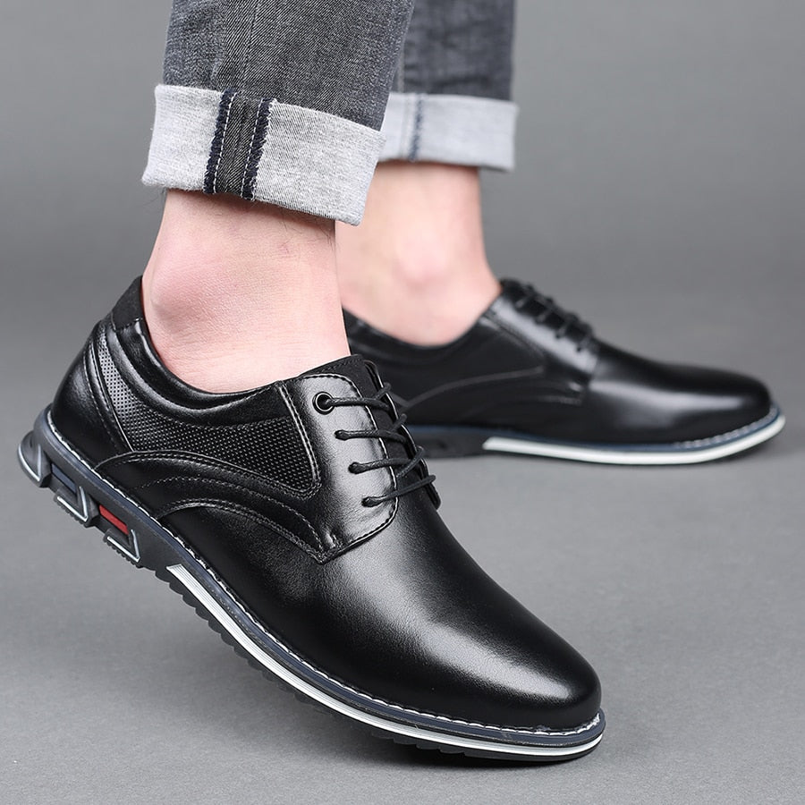 Orthopädische Business Herren Schnürschuhe