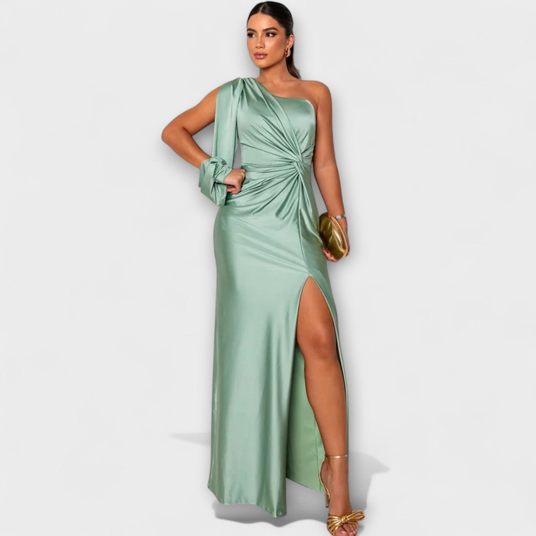 Elegantes Damen Kleid mit Rundhalsausschnitt - Zeitlos und Vielseitig