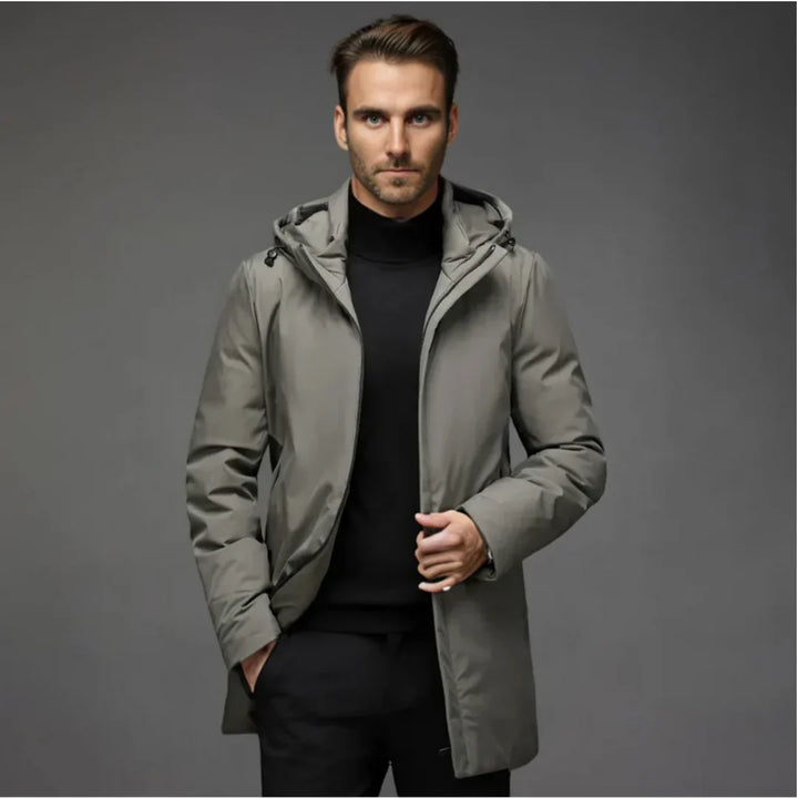 Premium Herren Wintermantel - Slim Fit Design für Business und Freizeit