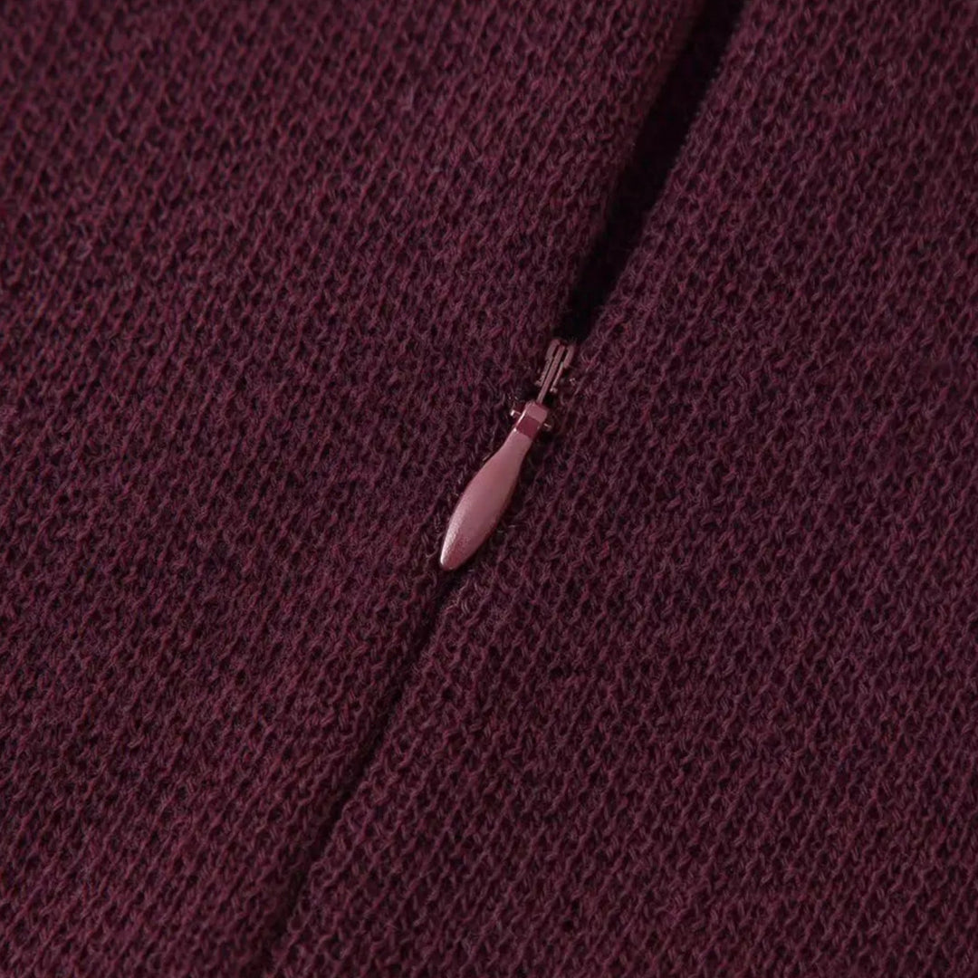 Elegantes Plissee Damen Kleid