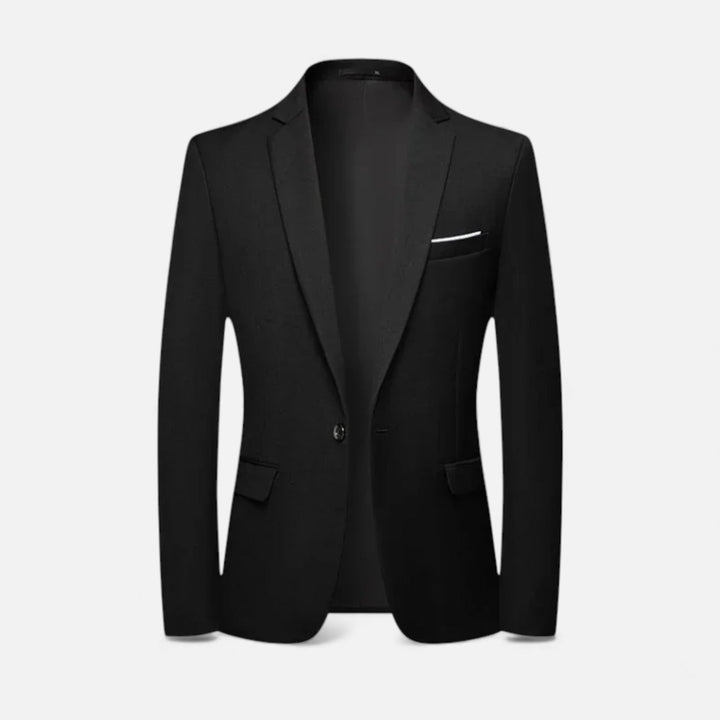 Eleganter Einreihiger Herren Blazer für Business und Feierlichkeiten