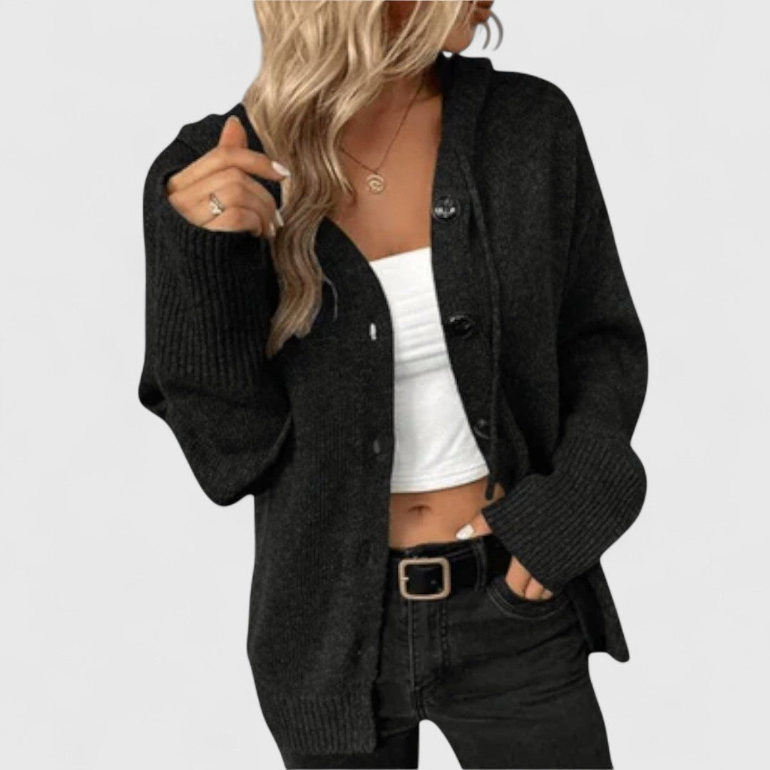 Klassischer Damen Cardigan mit Knopfleiste - Zeitlos und Vielseitig