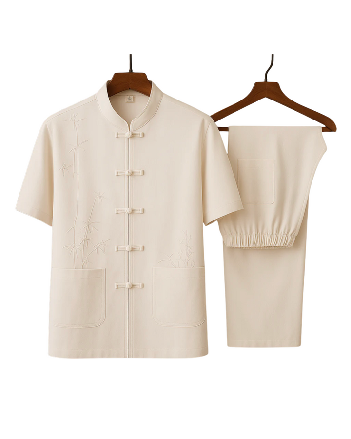 Elegantes Herren Seiden Set