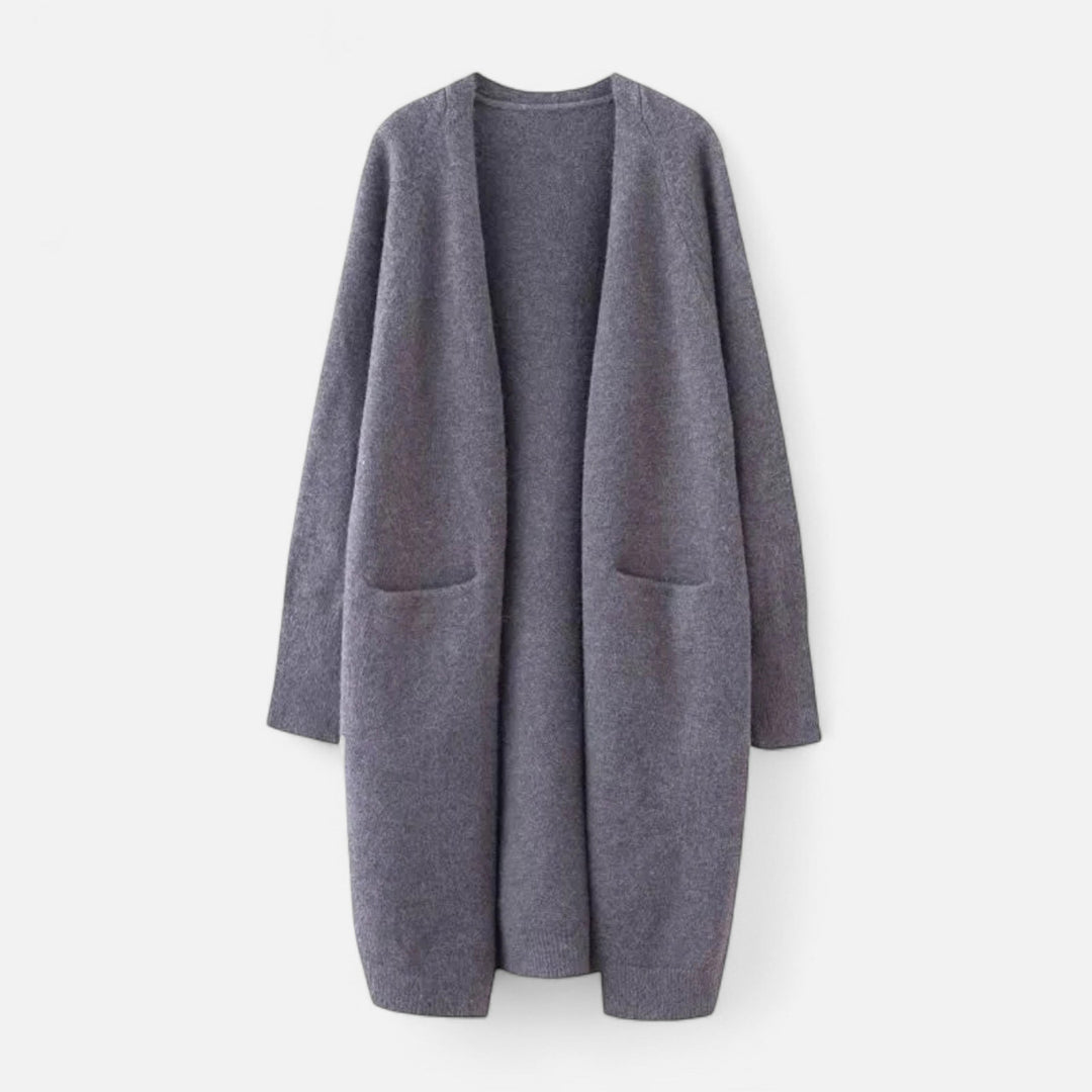 Dicker Strick Cardigan für Damen