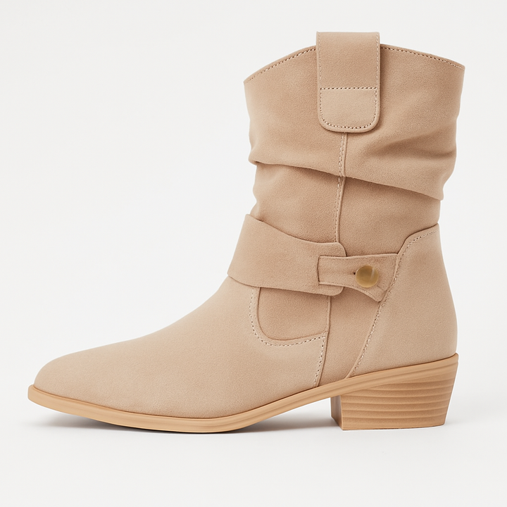 Elegante Wildleder Stiefeletten für Damen