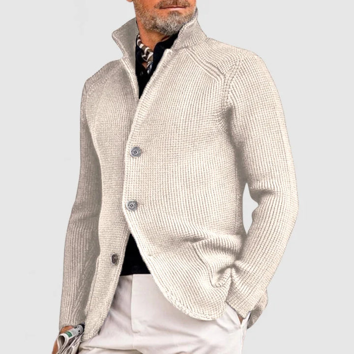 Klassische Strickjacke mit Knopfleiste für Herren