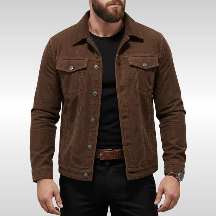 Klassische Cordhose Herren Jacke mit modernem Komfort