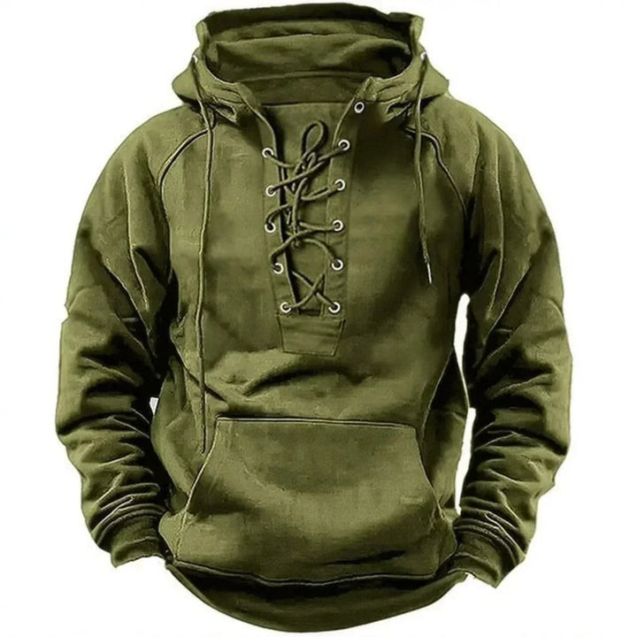 Herren Premium Hoodie mit Fleece-Futter - Robuste Outdoor-Kapuzenpullover