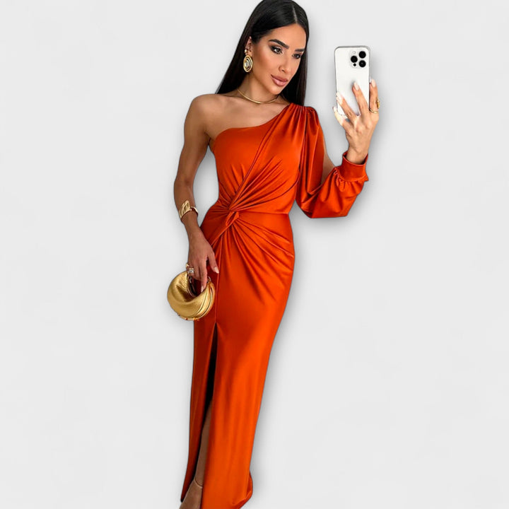 Elegantes Damen Kleid mit Rundhalsausschnitt - Zeitlos und Vielseitig