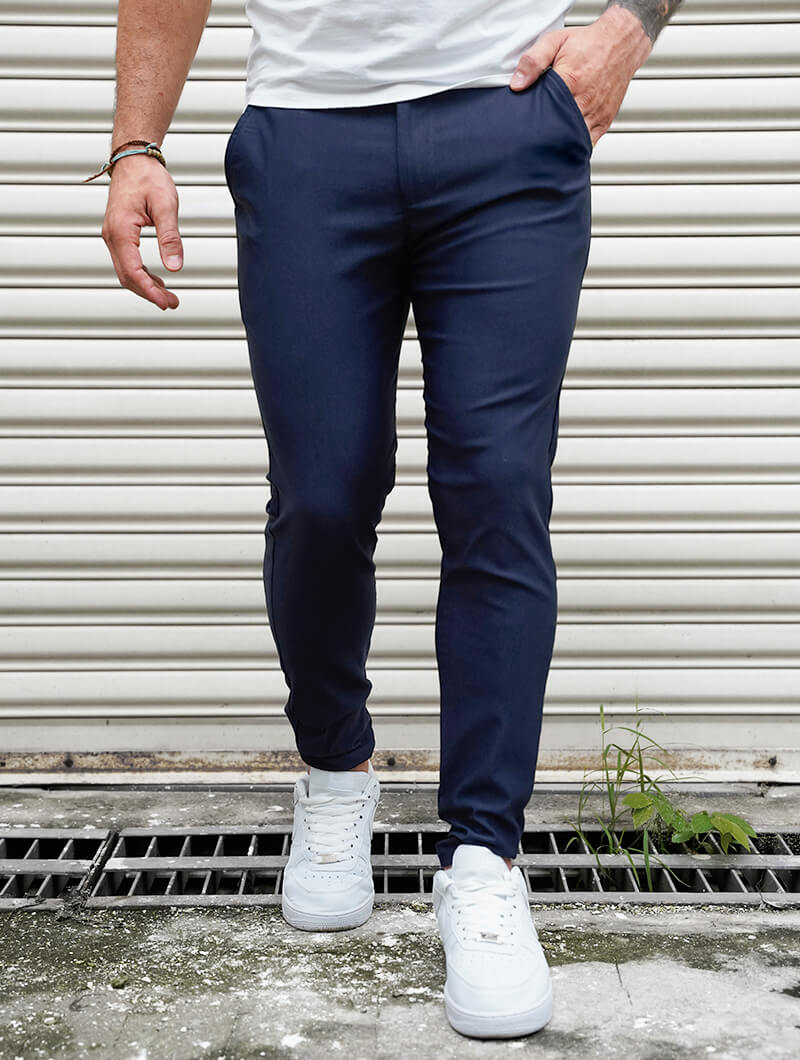 Elastische Slim-Fit Herren Hose